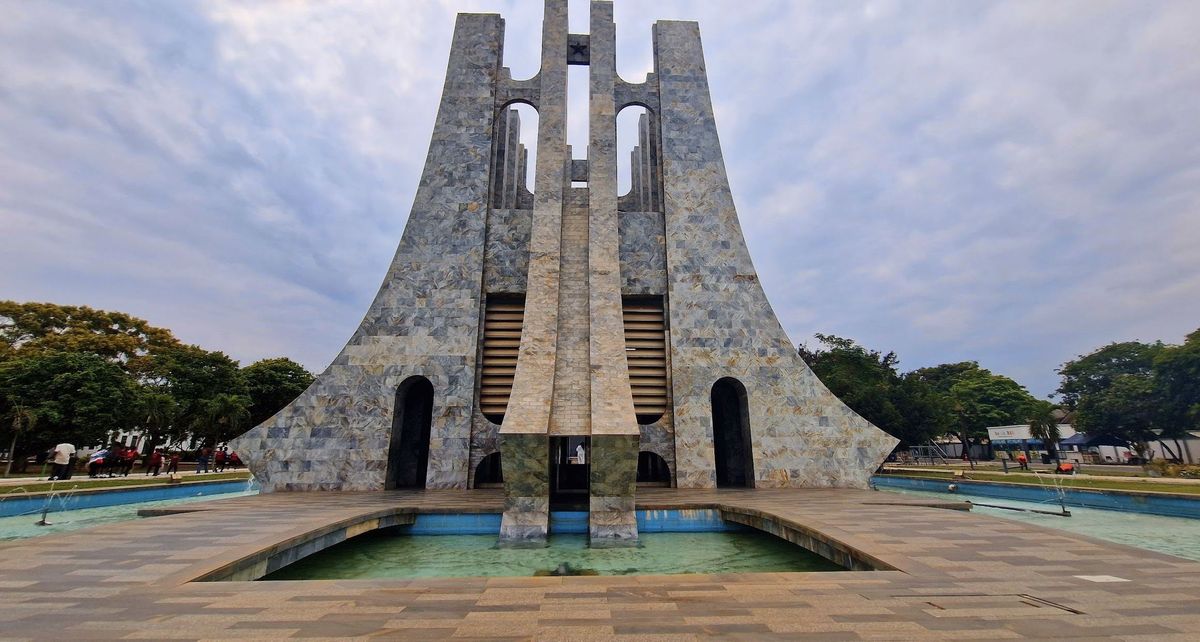 The Kwame Nkrumah Memorial Park in Accra